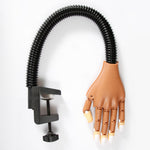 Cre8tion Flexible Tabletop Jointed Practice Hand with Long Clamp (NEW VERSION)