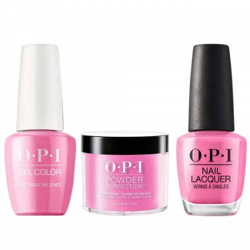 OPI COMBO 3 in 1 Matching - GCF80A-NLF80-DPF80 Two-timing the Zones