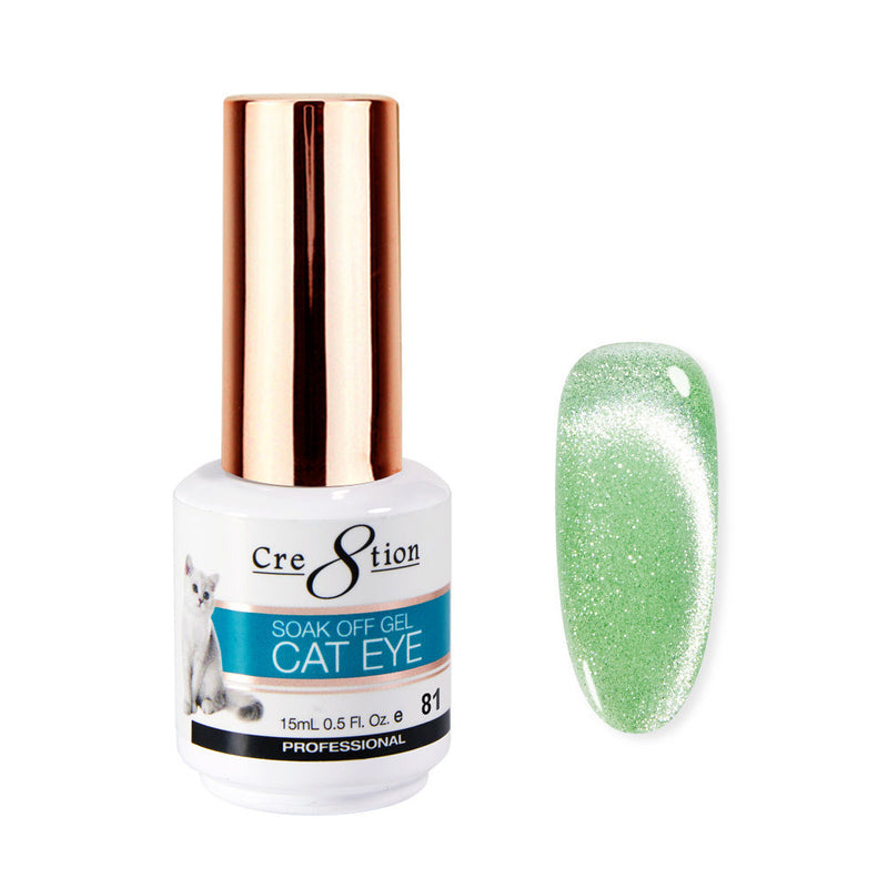 Cre8tion Cat Eye Soak Off Gel 0.5oz 81