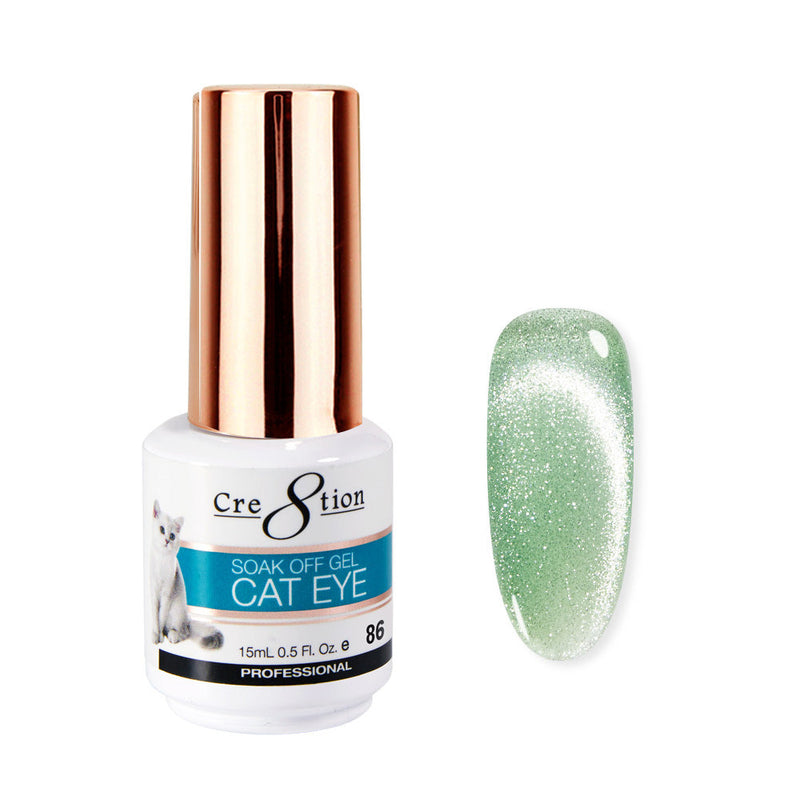 Cre8tion Cat Eye Soak Off Gel 0.5oz 86