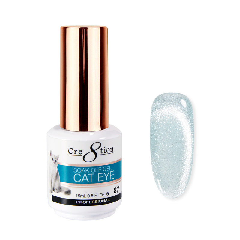 Cre8tion Cat Eye Soak Off Gel 0.5oz 87