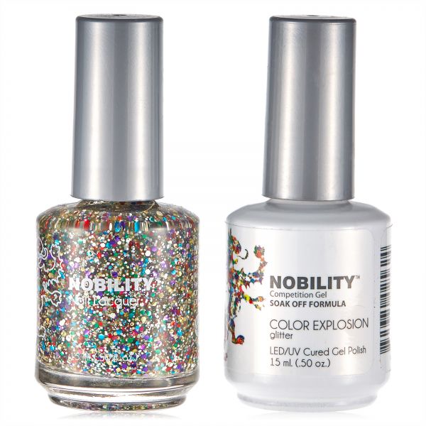 Nobility Gel Polish & Nail Lacquer, Color Explosion - NBCS112