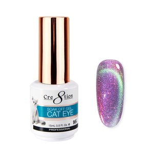 Cre8tion Cat Eye Soak Off Gel 0.5oz 95