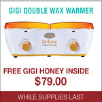 GiGi Double Wax Warmer - FREE Gigi Honey inside!