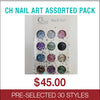 CH Nail Art Assorted Pack Pre-Selected 30 styles