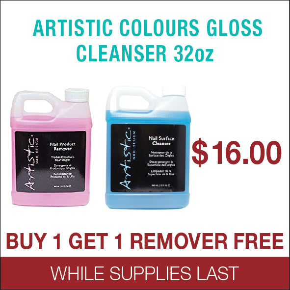 Artistic Colour Gloss Gel Cleanser 32oz Buy 1 get 1 Remover free