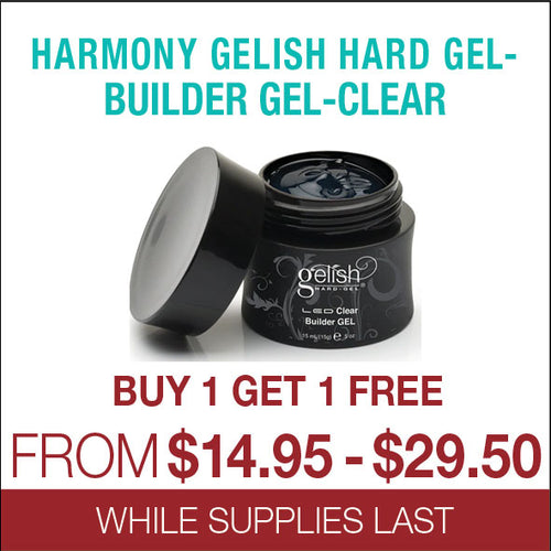 Harmony Gelish Hard Gel - Builder Gel - Clear