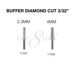 Cre8tion - Buffer Diamond Cut Nail Filling Bit - 3/32”