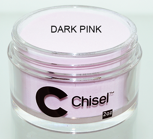 Chisel Nail Art - Dipping Powder - DARK PINK