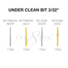 Cre8tion - Under Clean Bit - 3/32”
