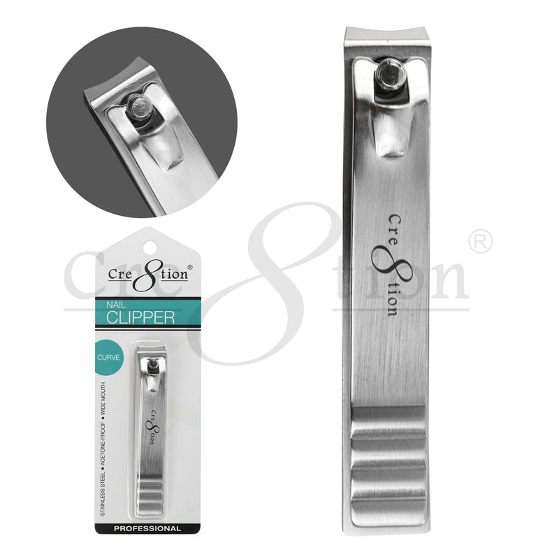 Cre8tion - Stainless Steel Nail Clipper Curve Edge