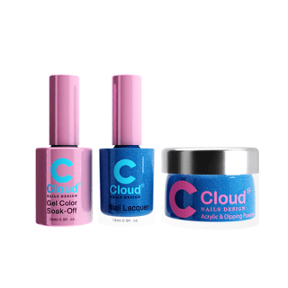 Cloud Nail Design Matching Trio - 104