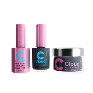 Cloud Nail Design Matching Trio - 010