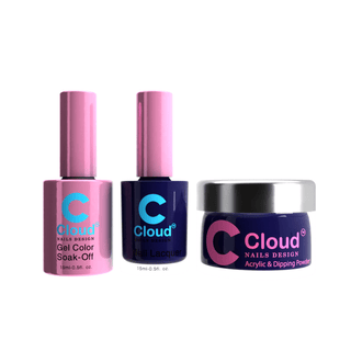 Cloud Nail Design Matching Trio - 113