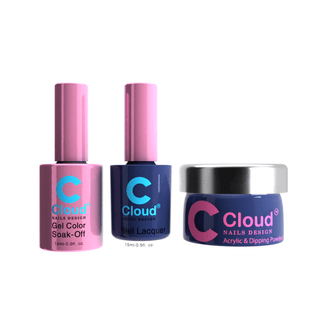 Cloud Nail Design Matching Trio - 116