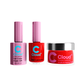 Cloud Nail Design Matching Trio - 015