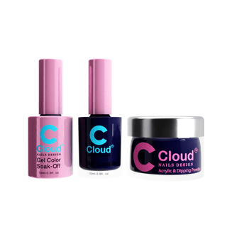 Cloud Nail Design Matching Trio - 041