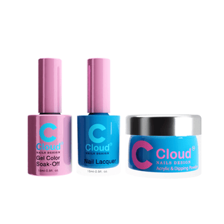 Cloud Nail Design Matching Trio - 046