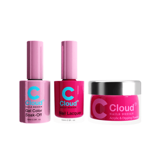 Cloud Nail Design Matching Trio - 068