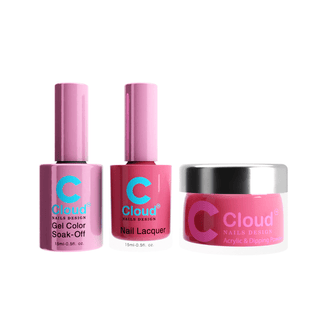 Cloud Nail Design Matching Trio - 094