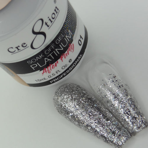 Platinum After Party Soak Off Gel .5oz 01