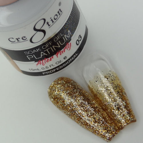 Platinum After Party Soak Off Gel .5oz 03