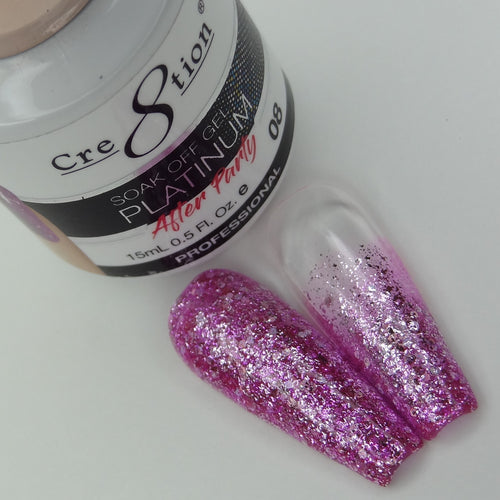 Platinum After Party Soak Off Gel .5oz 08