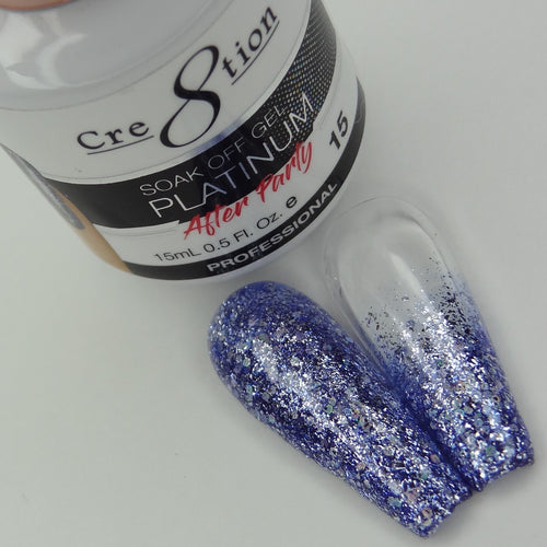 Platinum After Party Soak Off Gel .5oz 15