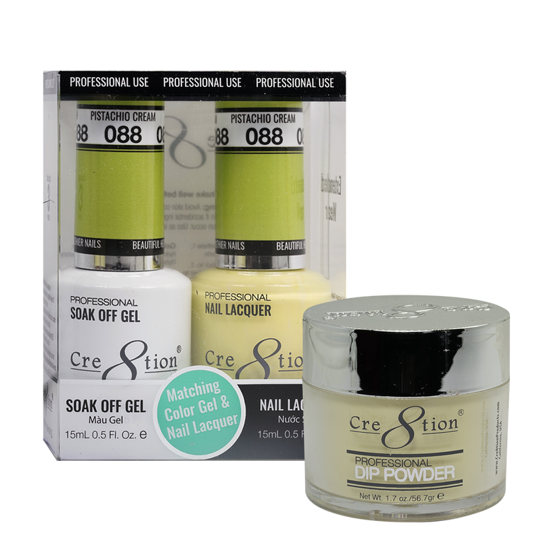 Cre8tion Trio Matching Collection  88 PISTACHIO CREAM