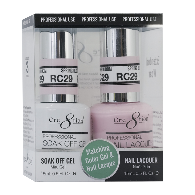 Cre8tion Gel&Lacquer Rustic Collection  RC29 Spring Bloom 0.5 oz