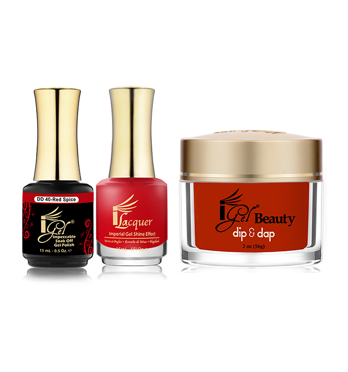 iGel Trio (Gel Polish + Nail Lacquer + Dipping Powder) Color 01 to 99