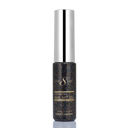 Cre8tion Detailing Nail Art Gel 46 Colorful Glitter