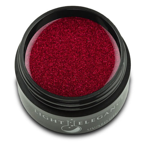 Ruby Red - UV/LED Glitter Gel - 17ml