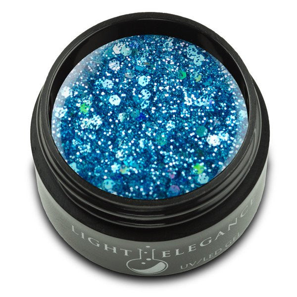 Glacier Blue - UV/LED Glitter Gel - 17ml