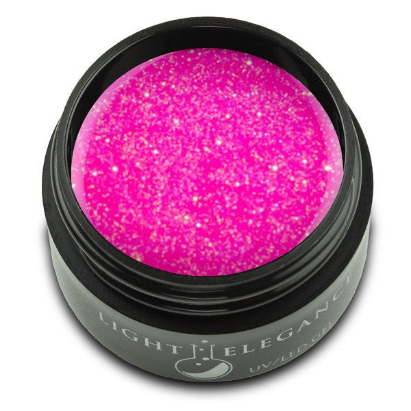 Hot Pink - UV/LED Glitter Gel - 17ml