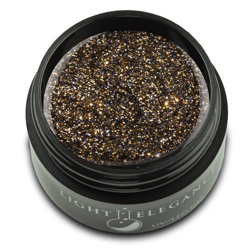 Black Gold - UV/LED Glitter Gel - 17ml