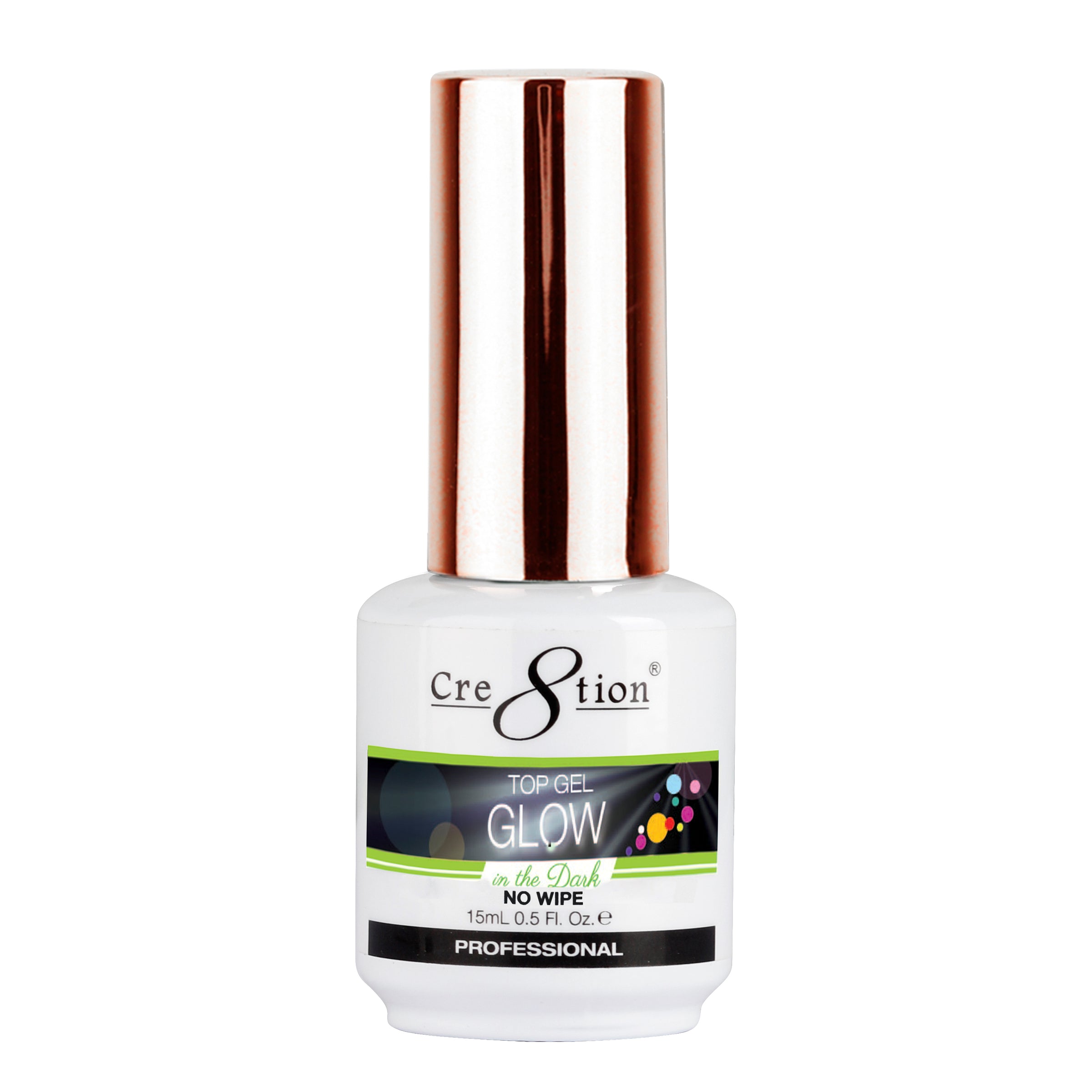 Cre8tion - Soak Off Gel System - Top Gel Glow in the Dark - 0.5 oz (15 –  Skylark Nail Supply