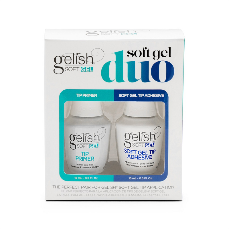 Gelish Soft Gel Duo Primer 0.5oz & Adhesive 0.5oz