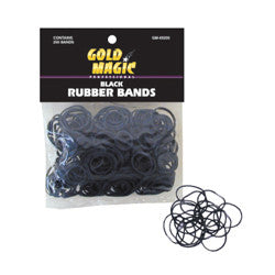 Black Rubber Bands