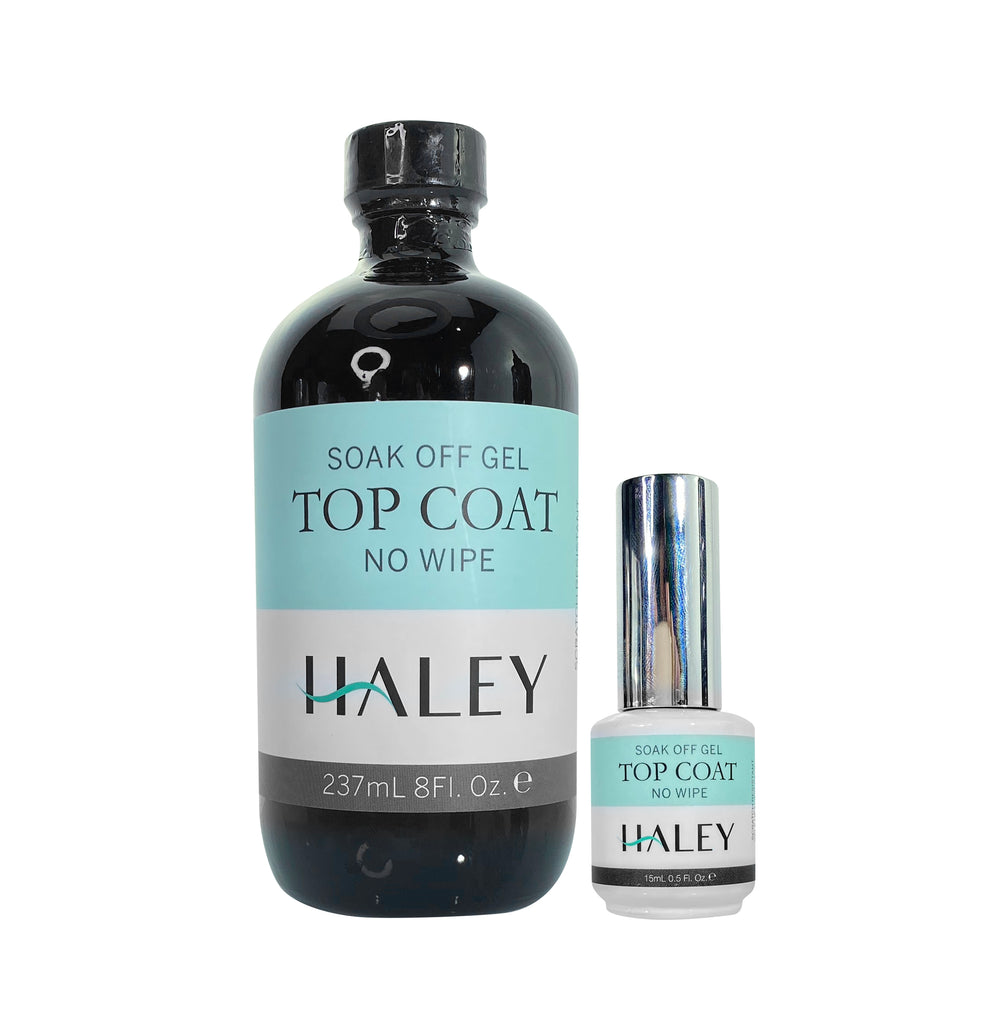 Haley Soak Off Gel No Wipe Top Coat