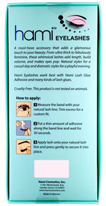 Hami Cosmetics - Eyelashes - Black 10 pairs/box #36