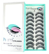 Hami Cosmetics - Eyelashes - Black 10 pairs/box #34