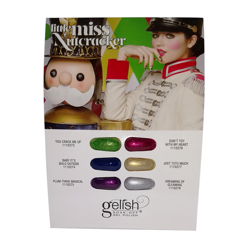 Gelish - Little Miss Nutcracker Collection - Full Set 6 Colors - $10.00/each