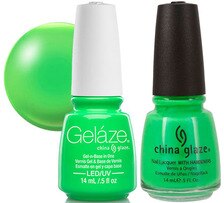 Gelaze Duo Gel - In The Lime Light  - 0.5oz