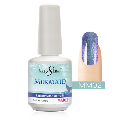 Cre8tion - Mermaid Soak Off Gel .5oz MM02