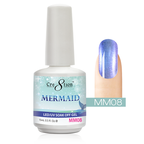 Cre8tion - Mermaid Soak Off Gel .5oz MM08