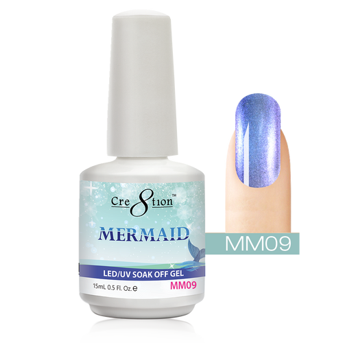 Cre8tion - Mermaid Soak Off Gel .5oz MM09
