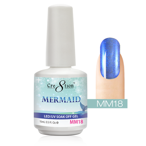 Cre8tion - Mermaid Soak Off Gel .5oz MM18