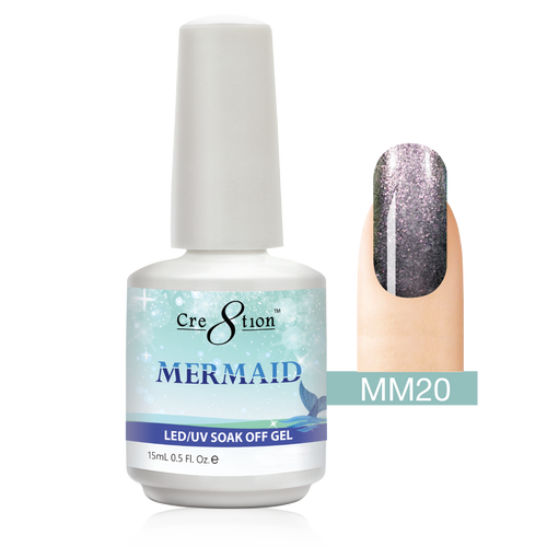 Cre8tion - Mermaid Soak Off Gel .5oz MM20