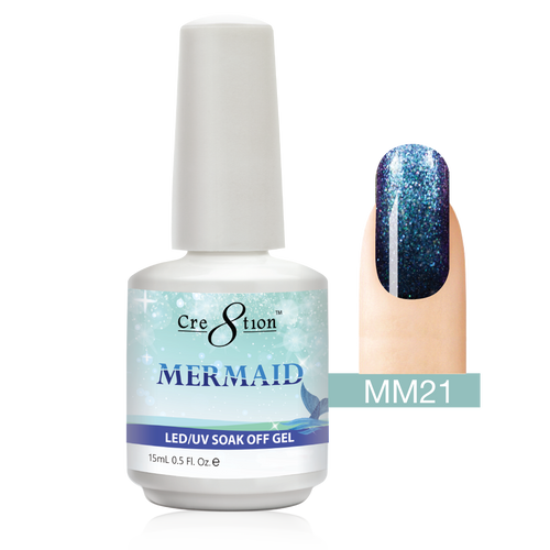 Cre8tion - Mermaid Soak Off Gel .5oz MM21